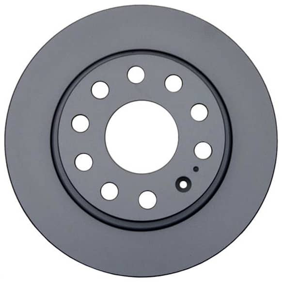 980874FZN Rear, Driver or Passenger Side Brake Disc, Coated, Plain Surface, Solid, 5 Lugs, 252.98 mm, Element3 Series