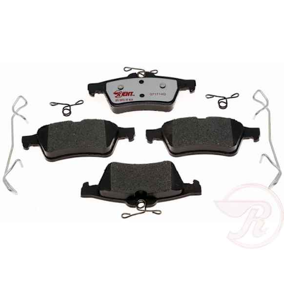 2006 Jaguar XJR - Rear Hybrid (Ceramic and Semi-Metallic) Brake Pad Set, 4.2L 8Cyl, EHT Series