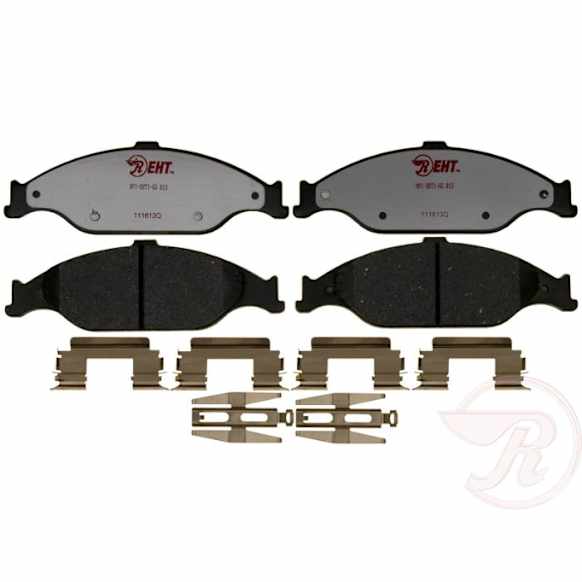 EHT804H Front Element3 Hybrid Series Hybrid (Ceramic and Semi-Metallic) Brake Pad Set