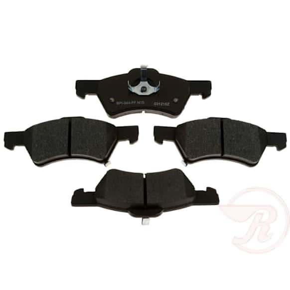 MGD857M Premium R-Line Series Semi-Metallic Brake Pads With Layered Shims