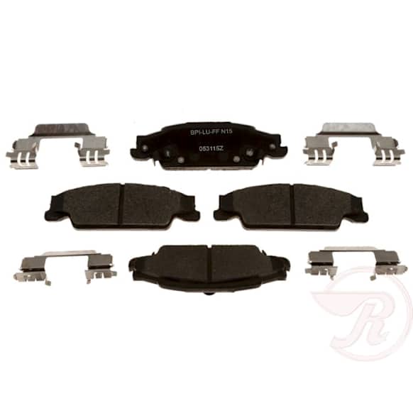 2009 Cadillac STS - Rear Ceramic Brake Pad Set, 4.4L 8Cyl, R-Line Series