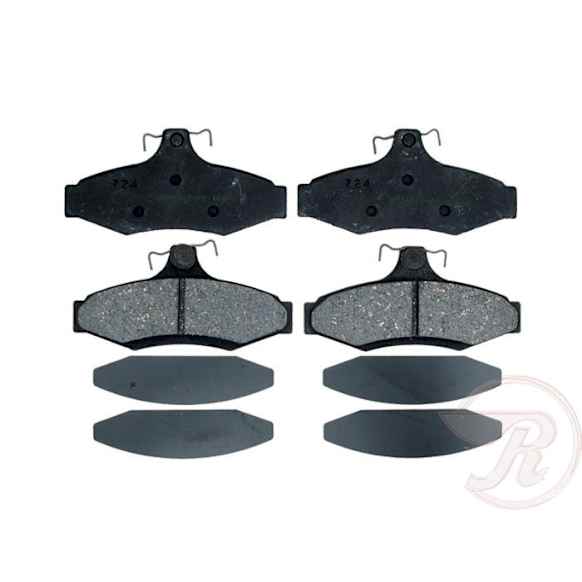 PGD724C Professional Grade Element3 Brake Pads With Application Specific Friction Formulas