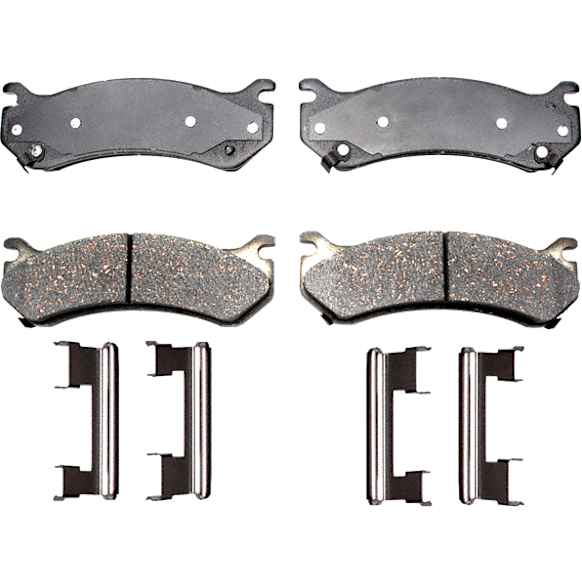 2004 Chevrolet Tahoe - Front Semi-metallic Brake Pad Set, 5.3L 8Cyl, Element3 Series