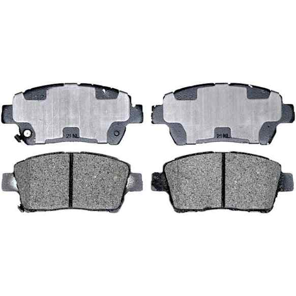 2004 Scion xB - Front Ceramic Brake Pad Set, 1.5L 4Cyl, Service Grade Series