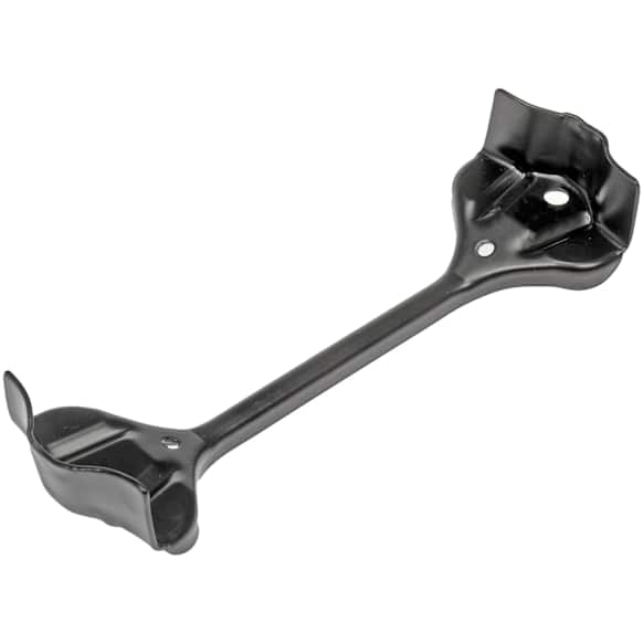00598 Help Series Battery Hold Down - Black, Steel, Direct Fit, Sold Individually