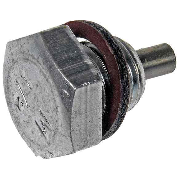 090-043.1 AutoGrade Series Oil Drain Plug - Natural, Steel, Magnetic, Direct Fit, Sold Individually