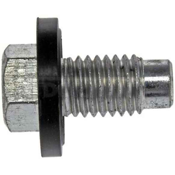 090-059CD AutoGrade Series Oil Drain Plug - Silver, Steel, Pilot point, Direct Fit, Sold Individually