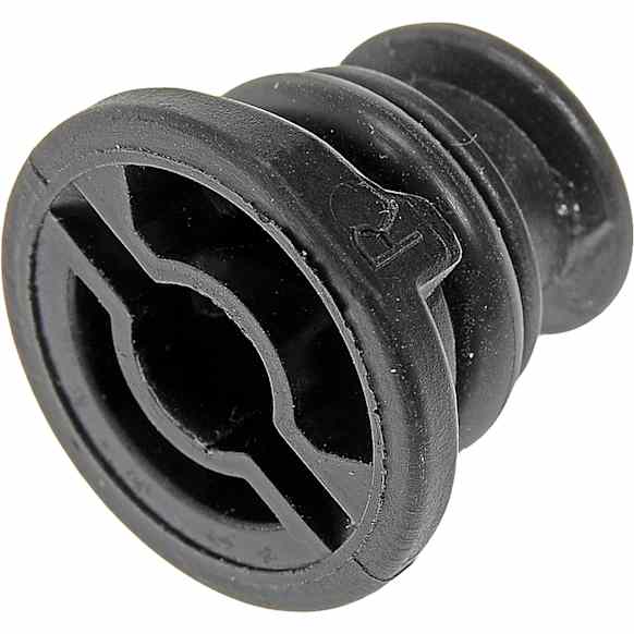 090-090CD AutoGrade Series Oil Drain Plug - Black, Nylon, Direct Fit, Sold Individually