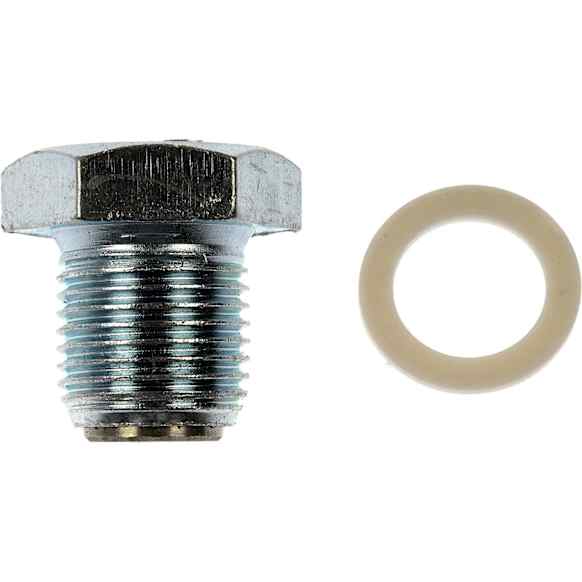 090-149.1 AutoGrade Series Oil Drain Plug - Natural, Steel, Magnetic, Direct Fit, Sold Individually
