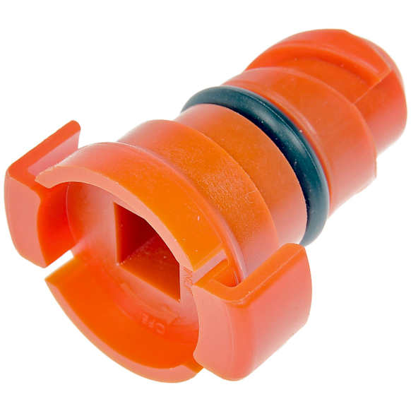 097-826CD AutoGrade Series Oil Drain Plug - Orange And Black, Plastic and Rubber, Direct Fit, Sold Individually