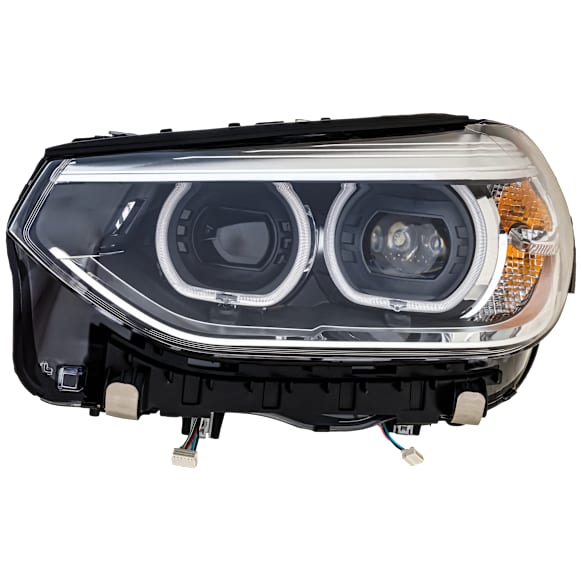 2019 BMW X3 - Driver Side LED Headlight, With bulb(s), For Models Without Adaptive Headlight, With Cornering Light, OE Replacement