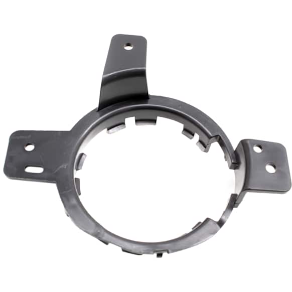 Front, Driver Side Fog Light Bracket, Textured Black