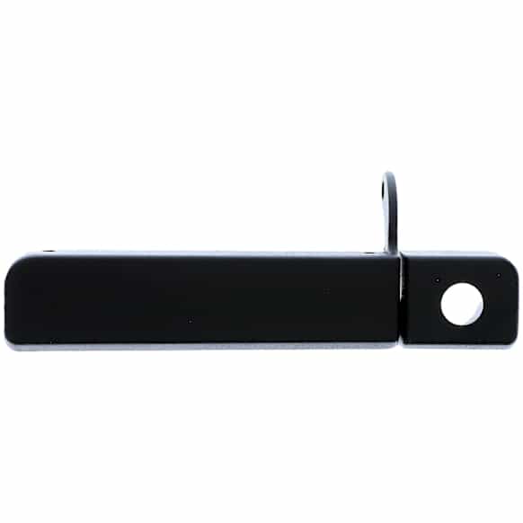 15707 Front, Driver Side Black Exterior Door Handle, With Key Hole, Help Series