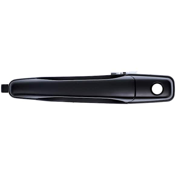 15769 Front, Driver Side Black Exterior Door Handle, With Key Hole, Help Series