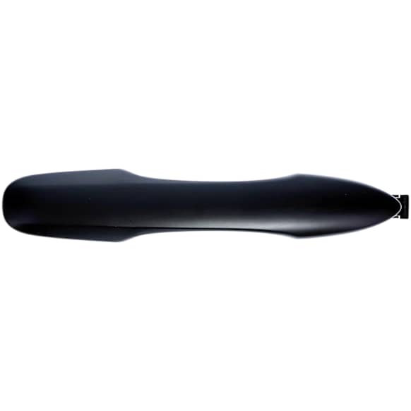15872 Front, Passenger Side Black Exterior Door Handle, Without Door Lock Hole, Help Series