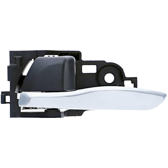 15881 Front Or Rear, Driver Side Chrome Interior Door Handle, Without Door Lock Hole, Help Series