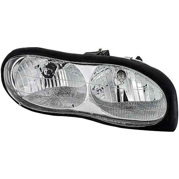 1590045 Passenger Side Halogen Headlight, With bulb(s), OE Replacement