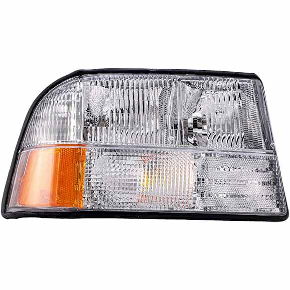 1590104 Driver Side Halogen Headlight, With bulb(s), OE Replacement