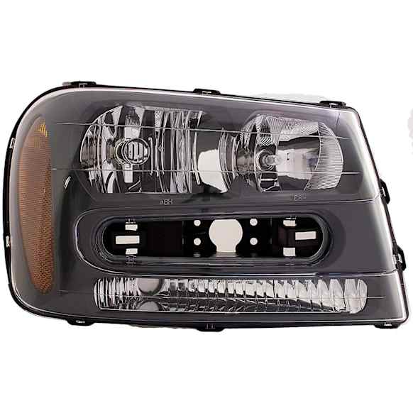 1590159 Passenger Side Halogen Headlight, With bulb(s), OE Replacement