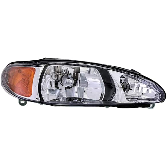 1590251 Passenger Side Halogen Headlight, With bulb(s), OE Replacement