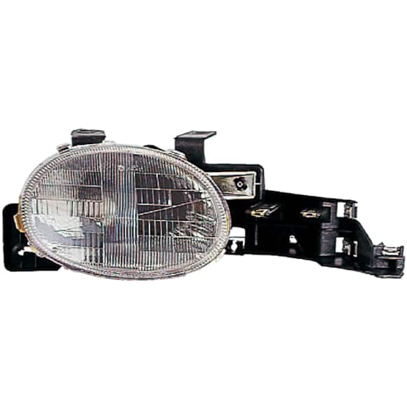 1590407 Passenger Side Halogen Headlight, With bulb(s), OE Replacement