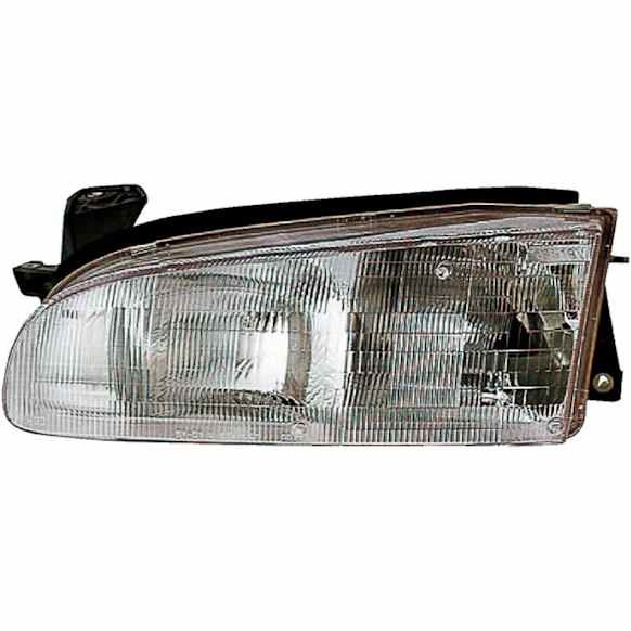 1590674 Driver Side Halogen Headlight, With bulb(s), OE Replacement