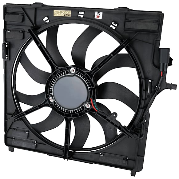 OE Replacement Radiator Fan, Dual Fan, 4.4L Engine