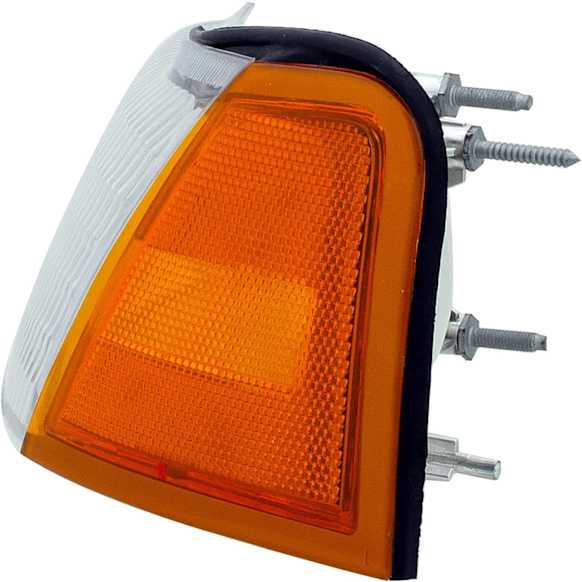 1630222 Front, Driver Side Turn Signal Light, Without bulb(s)
