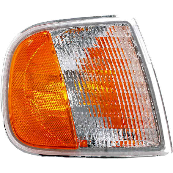 1630261 Front, Passenger Side Turn Signal Light, Without bulb(s)