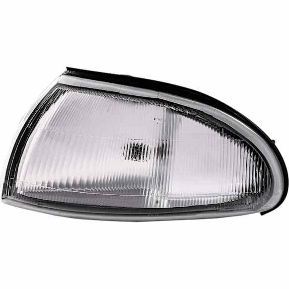 1630704 Front, Driver Side Turn Signal Light, With bulb(s)