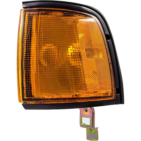 1990 Isuzu Pickup - Front, Driver Side Turn Signal Light, With bulb(s), With Black Trim