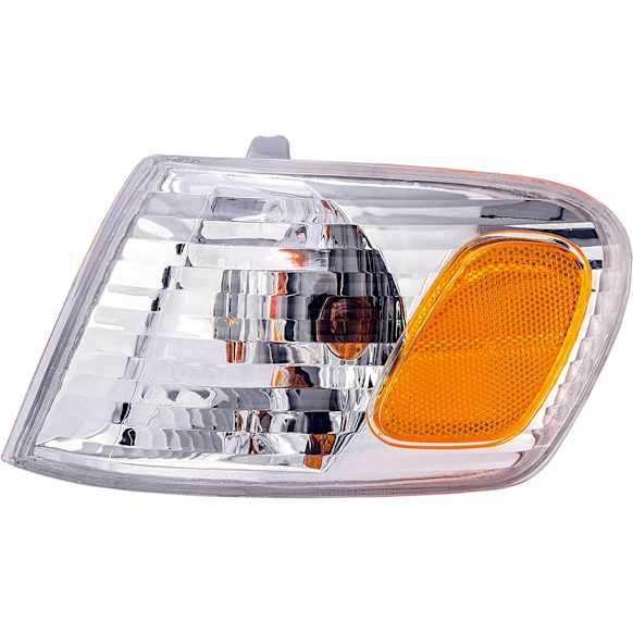 1630912 Front, Driver Side Turn Signal Light, With bulb(s)