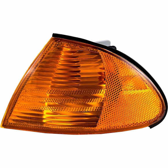 2001 BMW 325i - Front, Driver Side Turn Signal Light, With bulb(s),  E46 Body, With Amber Lens, Wagon
