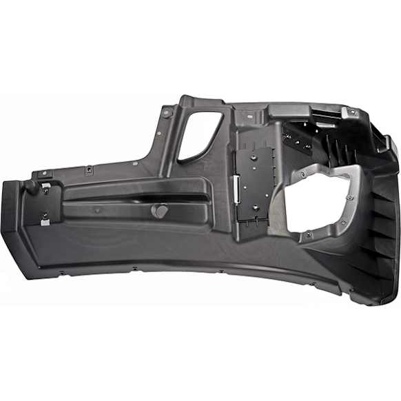242-6037 Front, Driver Side Bumper Reinforcement, Plastic, HD Solutions Series