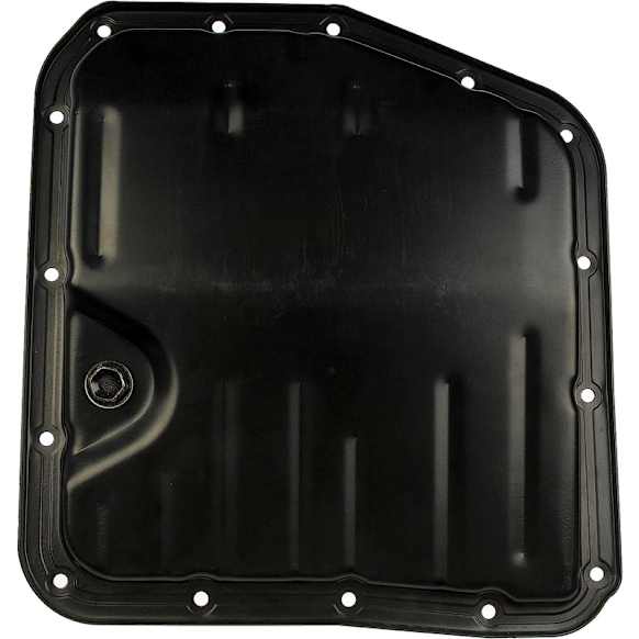 265-823 OE Solutions Series Transmission Pan - Black, Steel, Stock Depth, Direct Fit, Sold individually