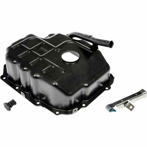 265-898 OE Solutions Series Transmission Pan - Black, Steel, Stock Depth, Sold Individually