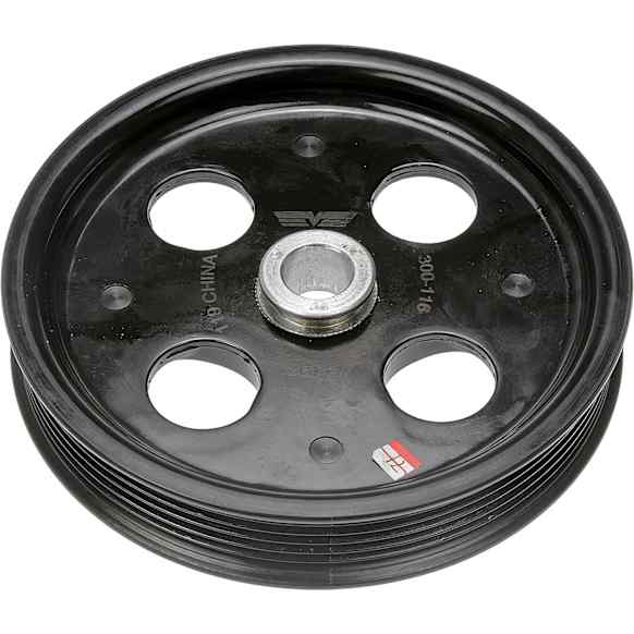 300-116 Series Power Steering Pump Pulley - Black, Plastic, Direct Fit, Sold Individually
