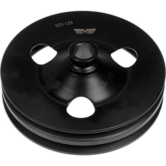 300-125 OE Solutions Series Power Steering Pump Pulley - Black, Metal, Direct Fit, Sold individually