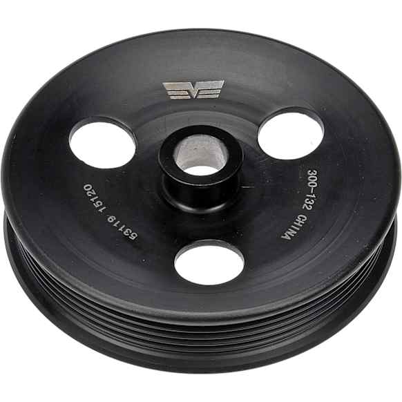 300-132 OE Solutions Series Power Steering Pump Pulley - Black, Metal, Direct Fit, Sold individually