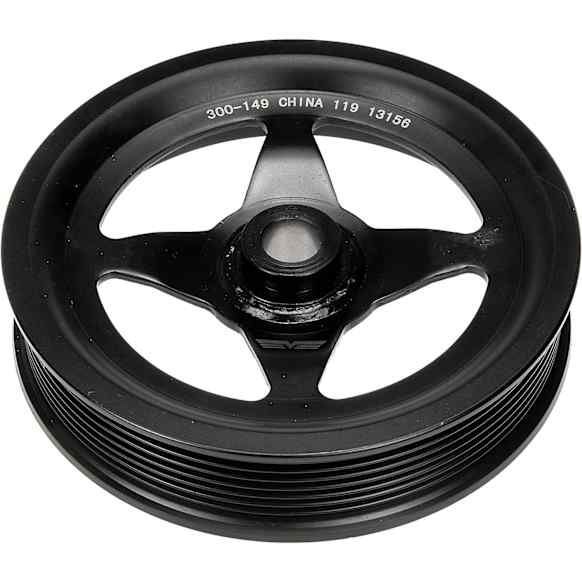 300-149 OE Solutions Series Power Steering Pump Pulley - Black, Metal, Direct Fit, Sold Individually