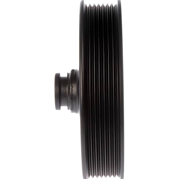 300-307 Series Power Steering Pump Pulley - Black, Metal, Direct Fit, Sold Individually