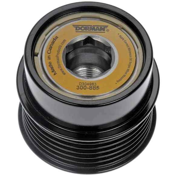 300-885 OE Solutions Series Alternator Pulley - Serpentine, Direct Fit, Sold individually