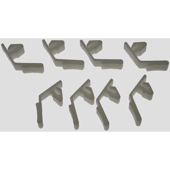 42200 Headlight Retainer - Direct Fit, Set of 8