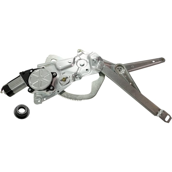 Front, Passenger Side Window Regulator, Power, With Motor, Base Model, For Models Without Tip-Switch Function, E36 Sedan, Production Date To 9-1993