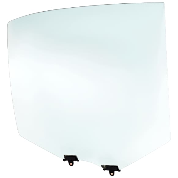 Rear, Passenger Side Door Glass, Green Tint, With Clip, Replaces NAGS No. DD09168GTY