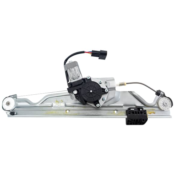 2008 BMW 528i - Rear, Driver Side Power Window Regulator, With Motor