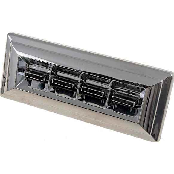 49243 Front, Driver Side Help Series Window Switch Chrome