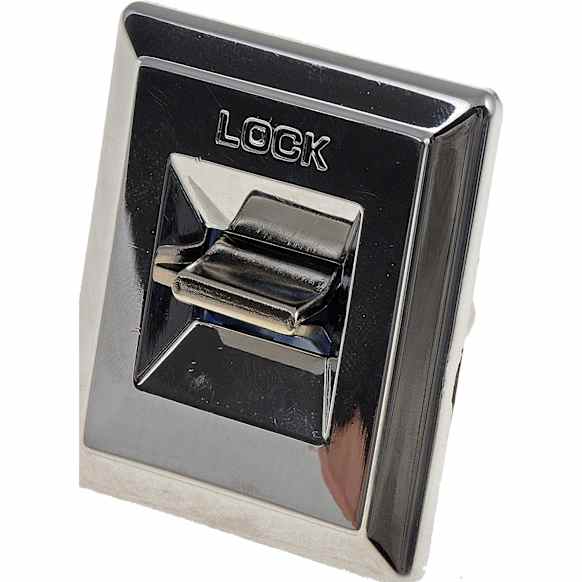 49244 Door Lock Switch Chrome