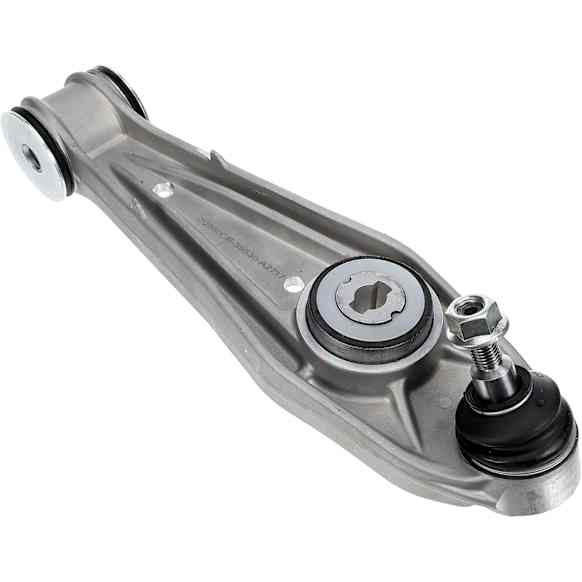 526-942 Front, Driver or Passenger Side, Lower, Rearward Control Arm, With ball joint(s), Aluminum, OE Solutions Series