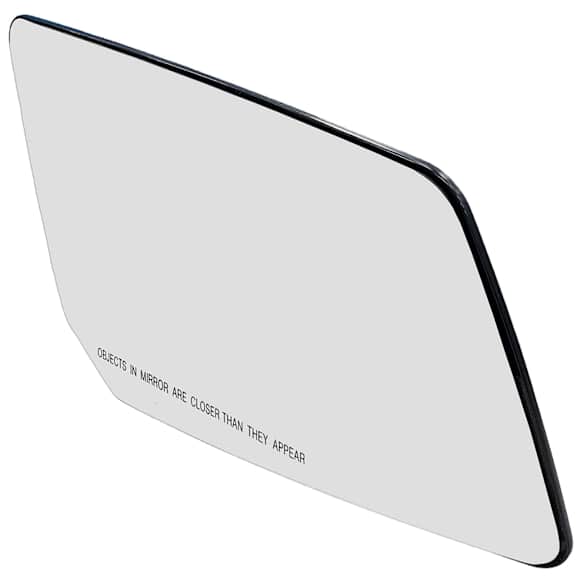 56076 Front, Passenger Side Help Series Mirror Glass, Non-Heated, No Blind Spot Feature, Backing Plate Included